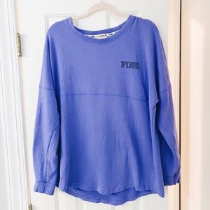 VICTORIA SECRET PINK “LOVE PINK” SWEATSHIRT